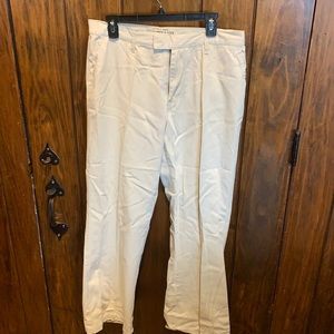 Khaki pants slight boot cut